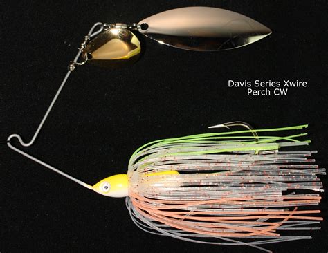 Davis Series Spinnerbait C W 1 2 Oz Perch Davis Bait Company