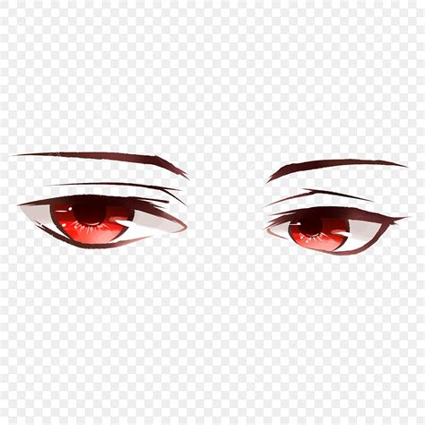 red eye png transparent anime boysman red eyes anime character eye