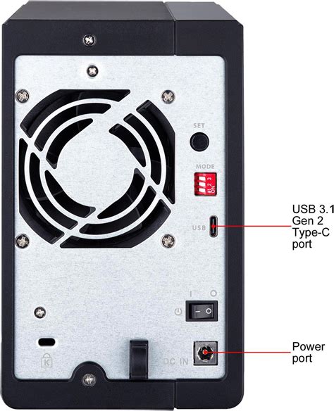 QNAP TR-002-US 2 Bay Type-C Direct Attached Storage NAS Expansion with ...