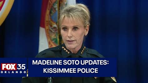 Madeline Soto Updates Kissimmee Police Press Conference On Florida