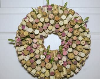 Cork Wreath - Etsy