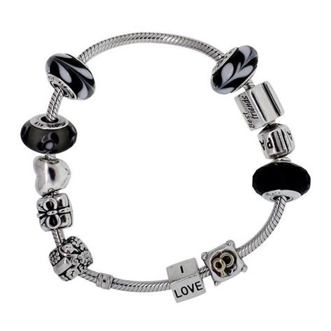 Pre Owned Pandora 925 Sterling Silver Charm Bracelet 1 910 ILS Liked