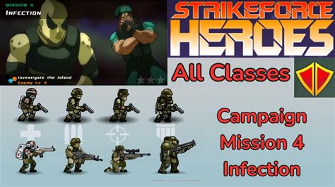 Infection Strike Force Heroes Remastered Mission All Classes