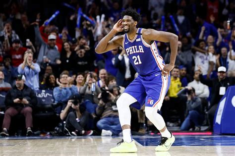 Joel Embiid Scores Career High 49 Points To Lift Sixers Past Hawks