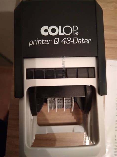 Печат Colop Printer Q43 Dater Друго София Лично предаване София