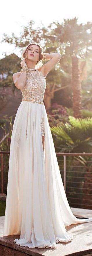 Elegant Ancient Roman Style Long Gown Halter Prom Dresses Wedding