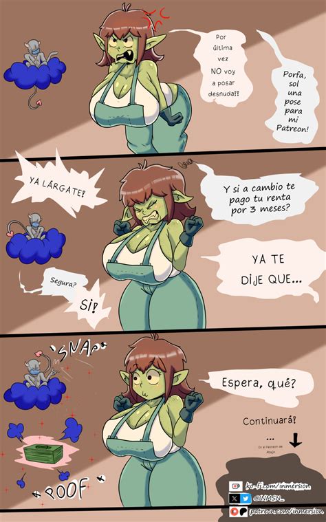 Rule 34 2d Big Breasts Breast Breasts Demon Dialog Goblin Goblin Female Green Skin Huge