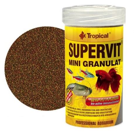 SUPERVIT MINI Granulat 100 Ml Tropical ACUARIOS