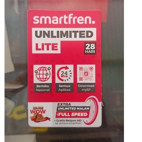 Jual Produk Keren Ifqby Smartfren Unlimited Lite Model Terkini