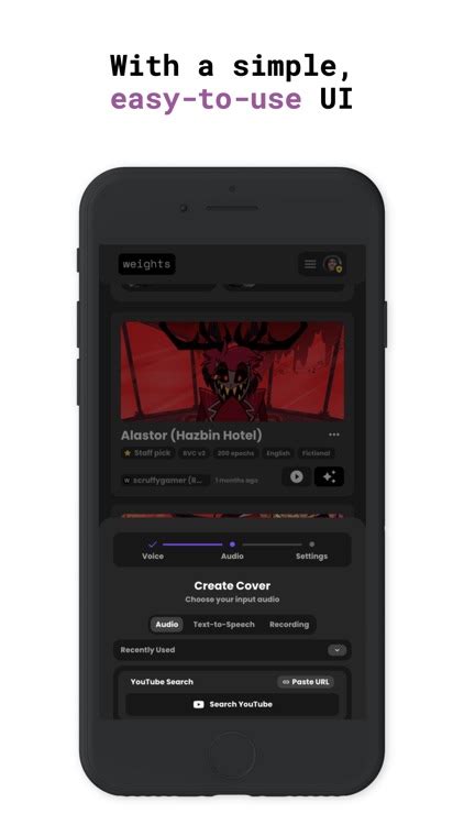 Weights Easy Ai Voice Covers By Weightsgg
