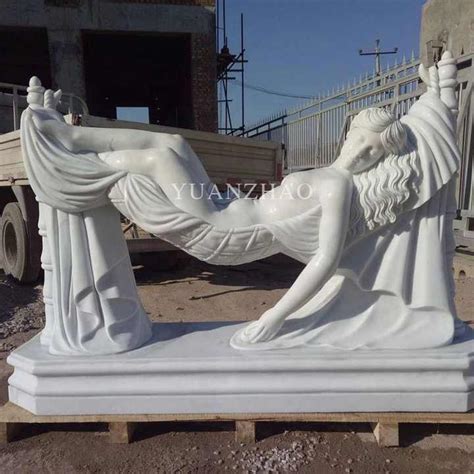 Hand Carving Stone Sexy Girl Nude Statue Life Size Beauty Marble Lady Girl Statue Sculpture