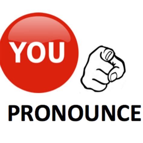 YOU PRONOUNCE - YouTube 