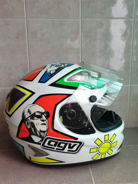 AGV Ti Tech Helmet Valentino Rossi Mugello 2006 Milo Manara Limited