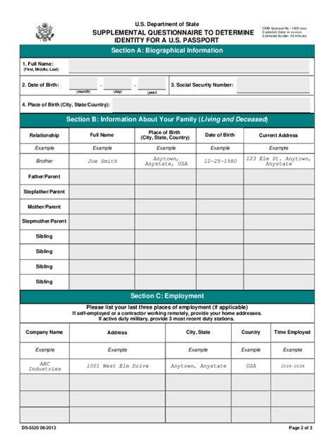 2013 Form Ds 5520 Fill Online Printable Fillable Blank Pdffiller