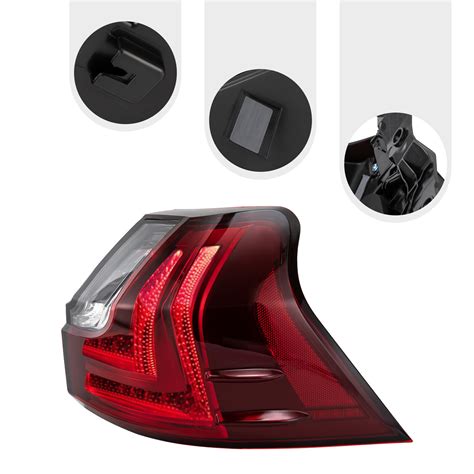 For 2016 2021 Lexus LX570 LED Red Outer Tail Light Rear Right Side Tail