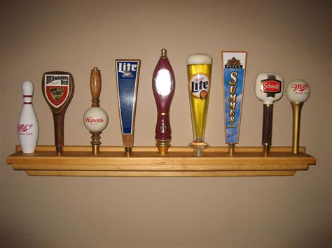 Beer Tap Handle Display Shelf 9 Taps Beer Tap Handles Beer Tap