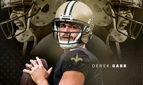 Derek Carr New Orleans Saints - TeiganChrissy