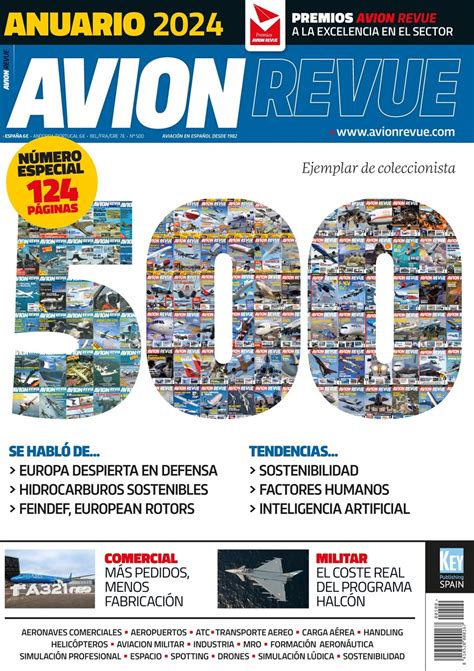 Avion Revue Internacional Magazine Anuario 2024 Back Issue