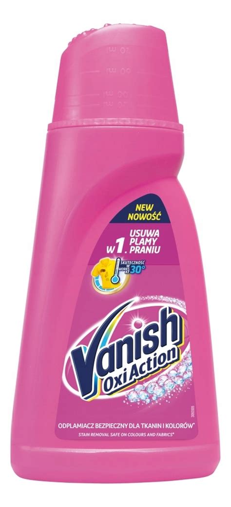 Vanish Oxi Action Odplamiacz do tkanin w płynie 1l 12623566534 Allegro pl