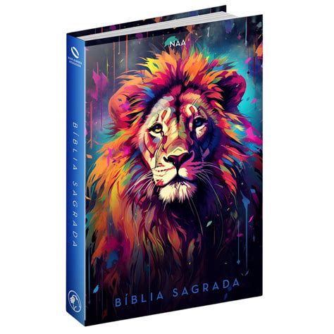 Biblia Leao Na Capa - Bíblia Sagrada | Nova Almeida Atualizada | Capa Dura | Leão Eterno ...
