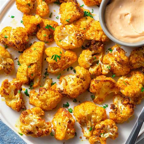 Crispy Air Fryer Cauliflower No Breading