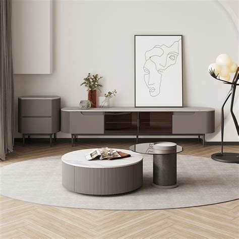 Factory Direct: Modern Round Coffee Table for Living Room | Quality ...