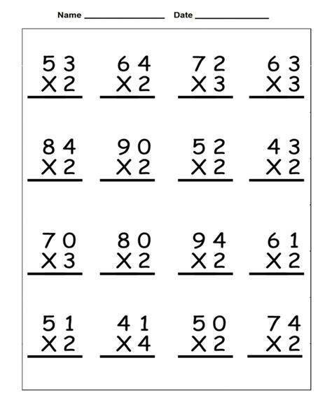 5th Grade Math Fun Worksheets