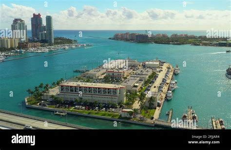 Coast Guard Station Miami Beach Stock Videos Footage HD And 4K