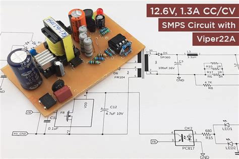 CC CV Charger Using Viper VP22A IC Lithium Battery Charger