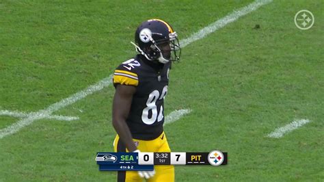 Pittsburgh Steelers Wide Receiver Steven Sims Shakes A Pair Of Seattle