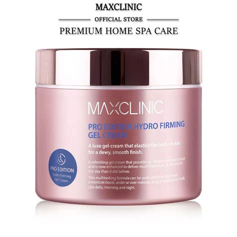 Maxclinic Pro Edition Hydro Firming Gel Cream : r/AsianBeauty