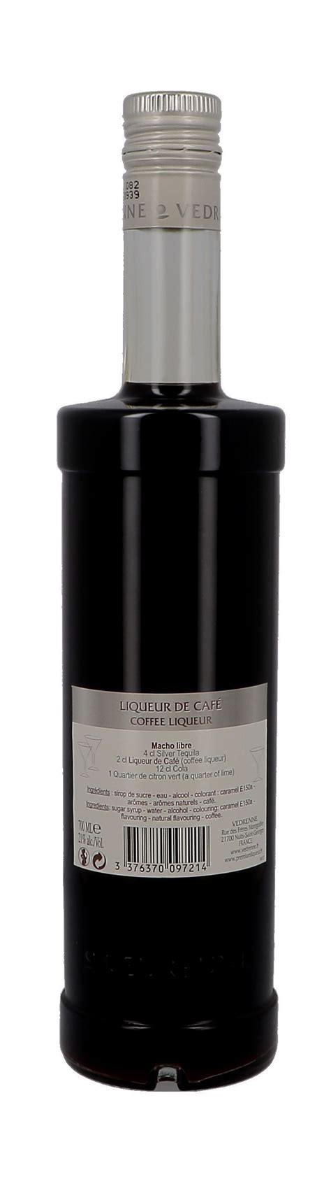 Vedrenne Liqueur De Caf Cl Coffee Liqueur Nevejan