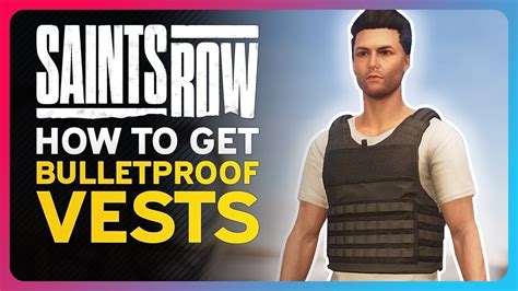 Saints Row How To Get BULLETPROOF VESTS Guide And Gameplay YouTube