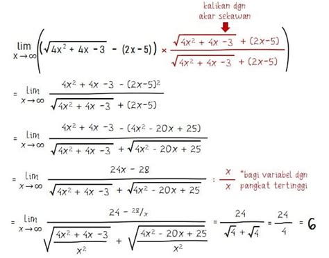 Definisi Dan Sifat Limit Tak Hingga ∞ Fungsi Aljabar And Trigonometri