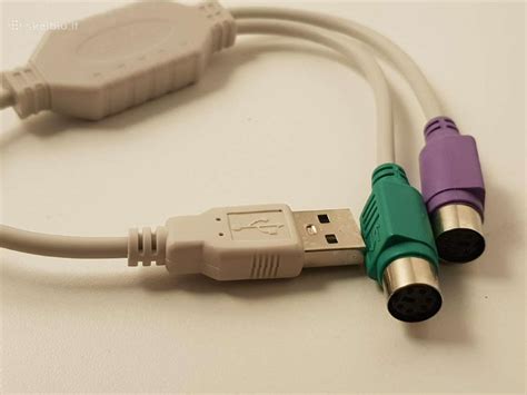 Pc Usb Male To Ps Ps Female Converter Cable Skelbiu Lt