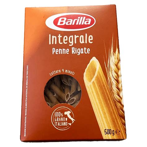 Barilla Penne Rigate Integrali 500 G Detergentul Meu