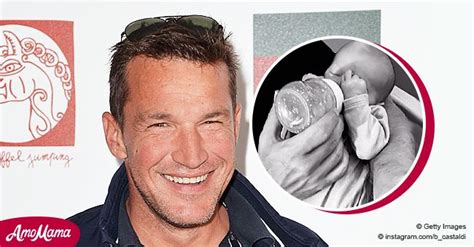 Benjamin Castaldi partage un moment durant lequel il nourrit son bébé