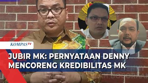 MK Laporkan Denny Ke Kongres Advokat Indonesia KAI Harus Dilihat Dia