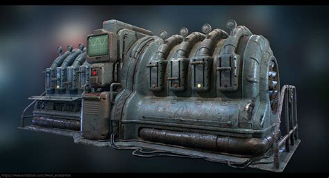 Artstation Props Levon A Sci Fi Props Concept Art Props