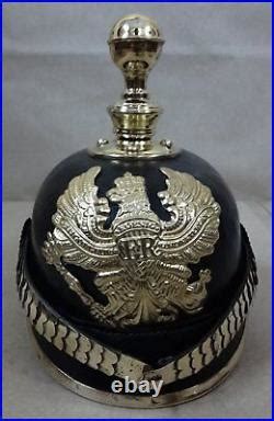 Allemand Prussien Officer Pickelhaube Cuir Casque Halloween Viking