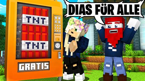 Fake Diamanten Automaten Prank Minecraft Freunde Youtube