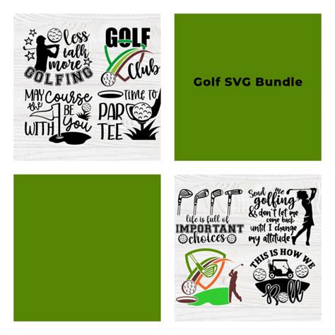 Golf Club SVG Bundle - MasterBundles