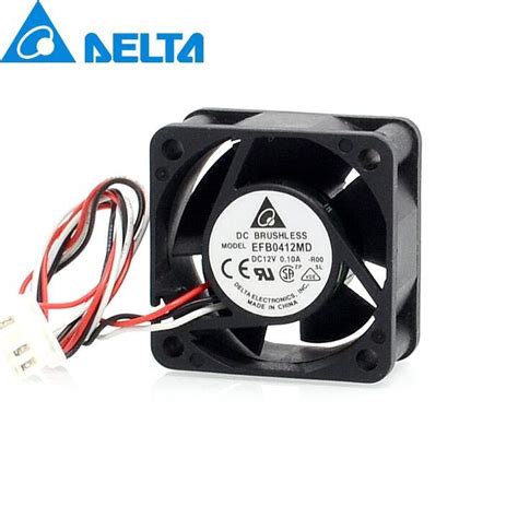 For Delta EFB0412MD ROO With Warning Device And 4020 40mm 12V 0 10A