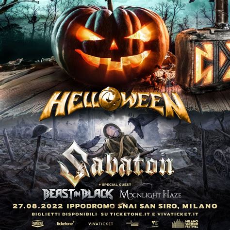 HELLOWEEN E SABATON Gli Orari Del Concerto Di Milano Loud And Proud