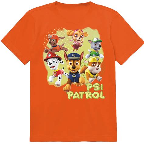 KOSZULKA DZIECIĘCA T SHIRT DLA DZIECKA PSI PATROL 104 PREZENT JAKOŚĆ