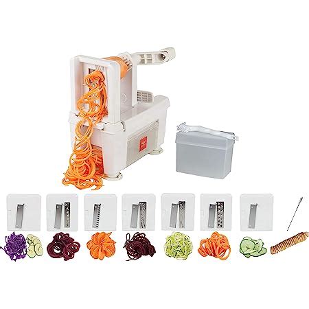 Amazon Paderno World Cuisine 3 Blade Vegetable Slicer Spiralizer