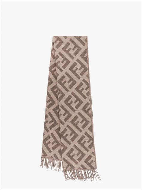 Fendi Scarf Beige Womens Fendi