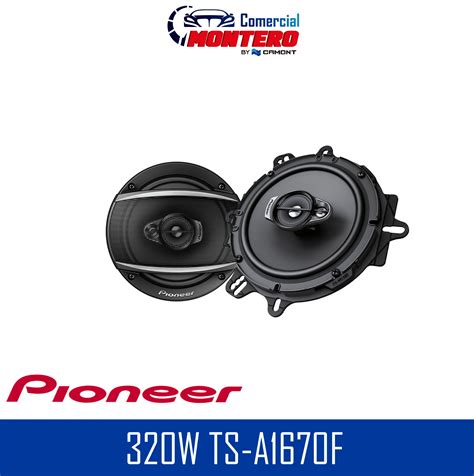 PARLANTE PIONEER 320W TS A1670F Comercial Montero