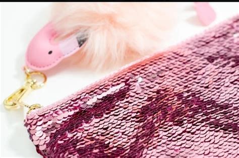 Clutch Necessaire Mary Kay Paetes Chaveiro De Flamingo Mercadolivre