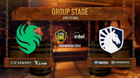 Bisaya Falcons Vs Team Liquid Bo Esl One Birmingham Group Stage